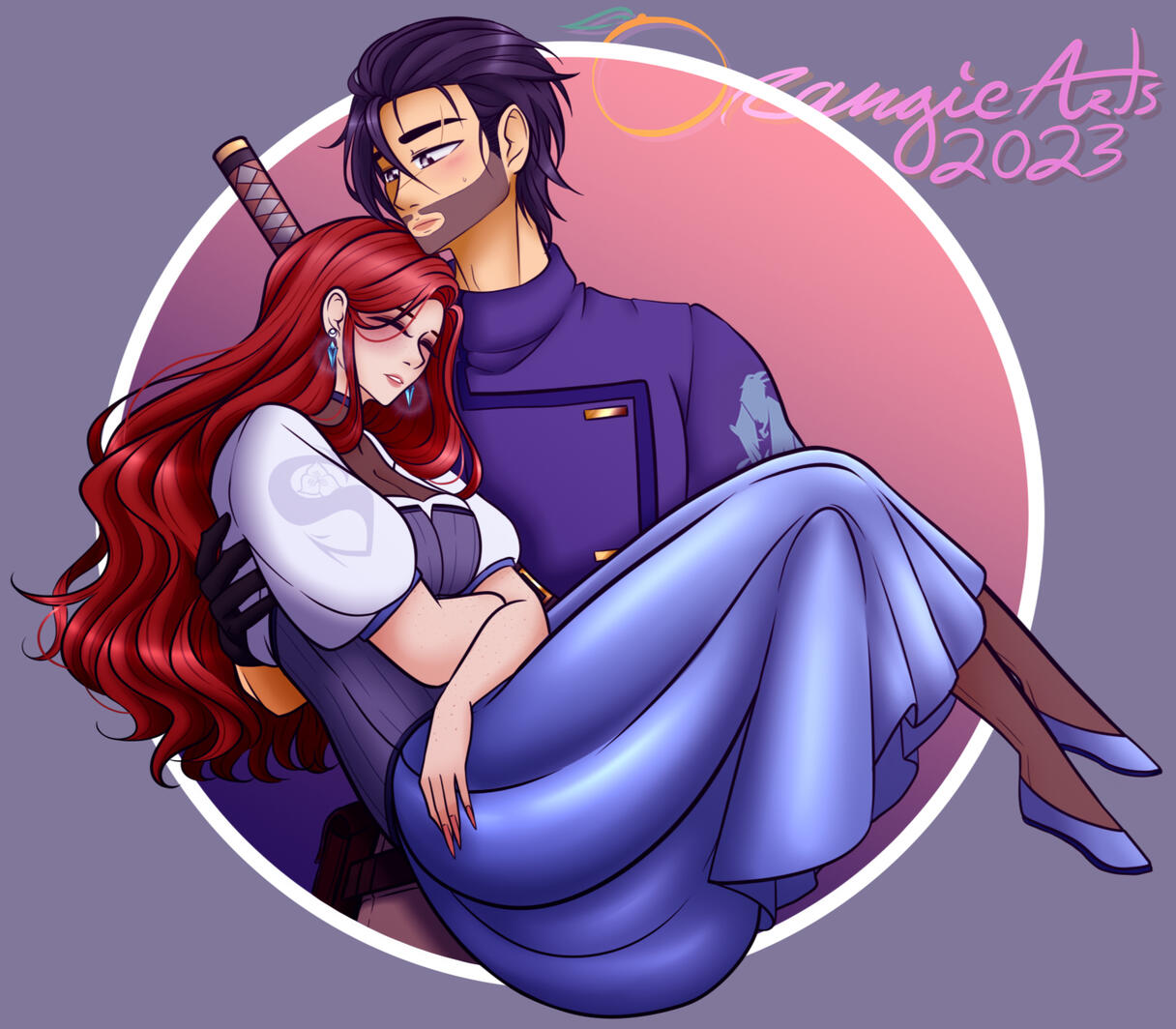 Friend's OCs: Arndell &amp; Tera, 2023