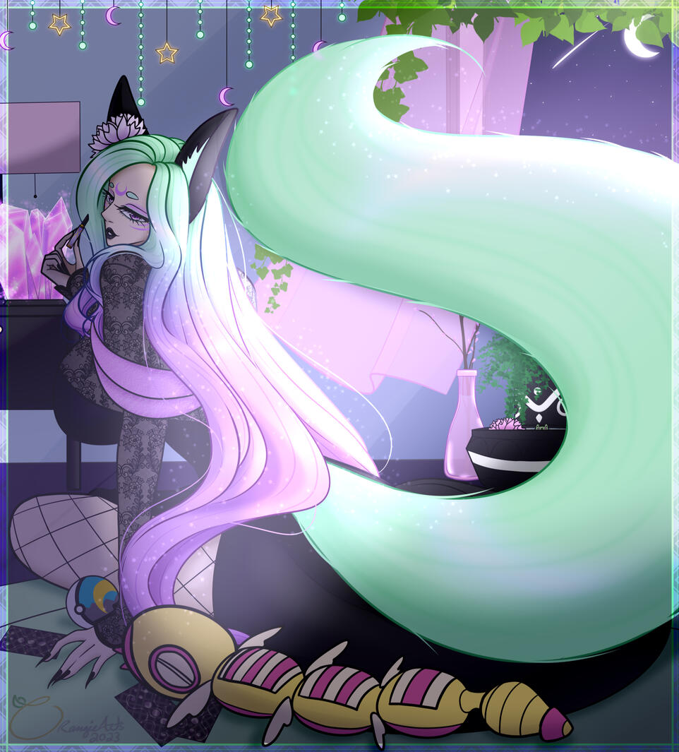 UoriMoon: Streaming Starting, 2023 PNG