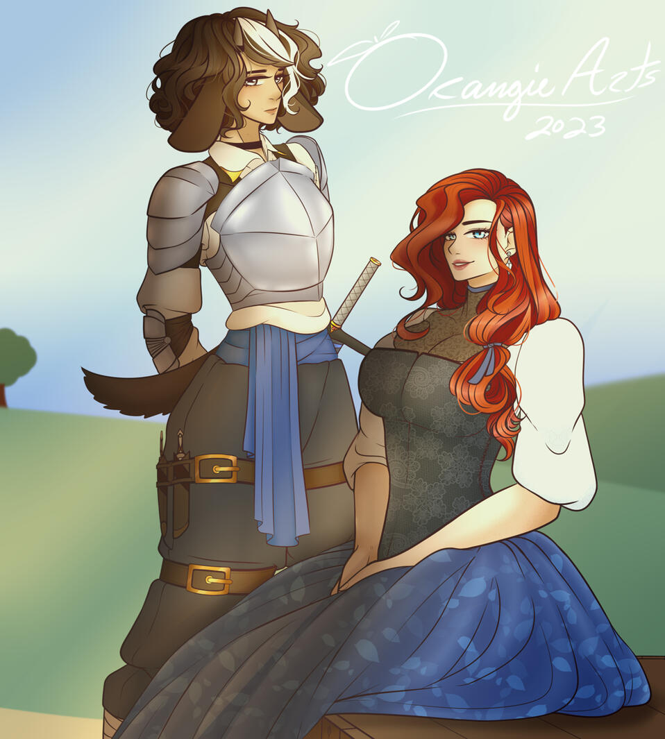 OC: Xael and Tera, 2023