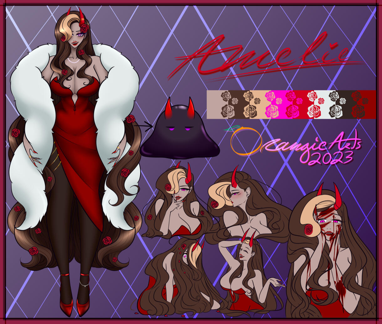 Character Sheet: Amelie, 2023