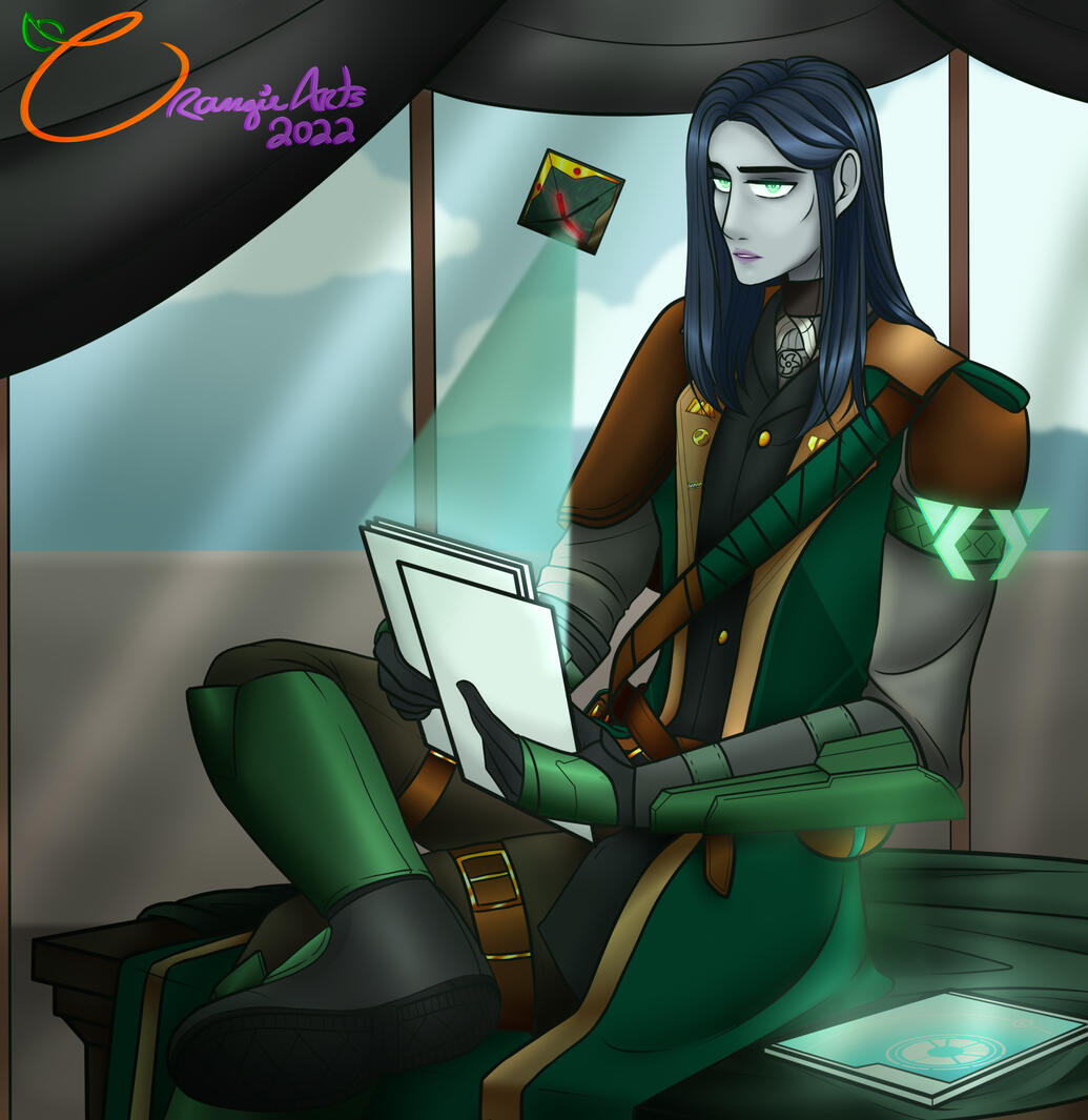 Commission: MrLBrobot's Warlock, 2022