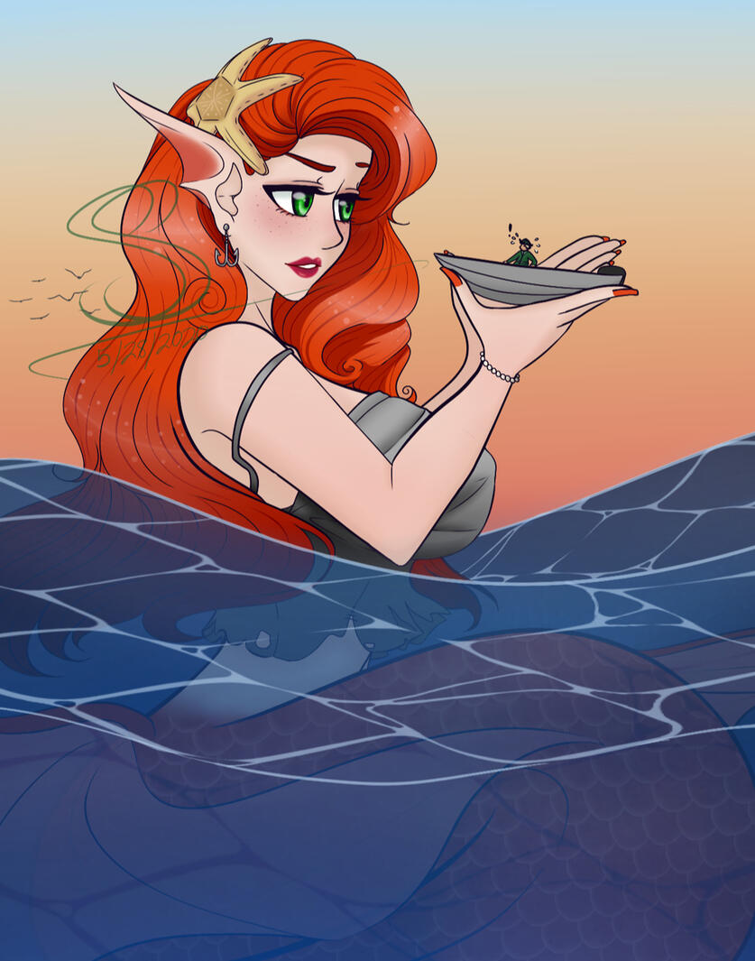 Commission: Mermaid Series 1, 2020